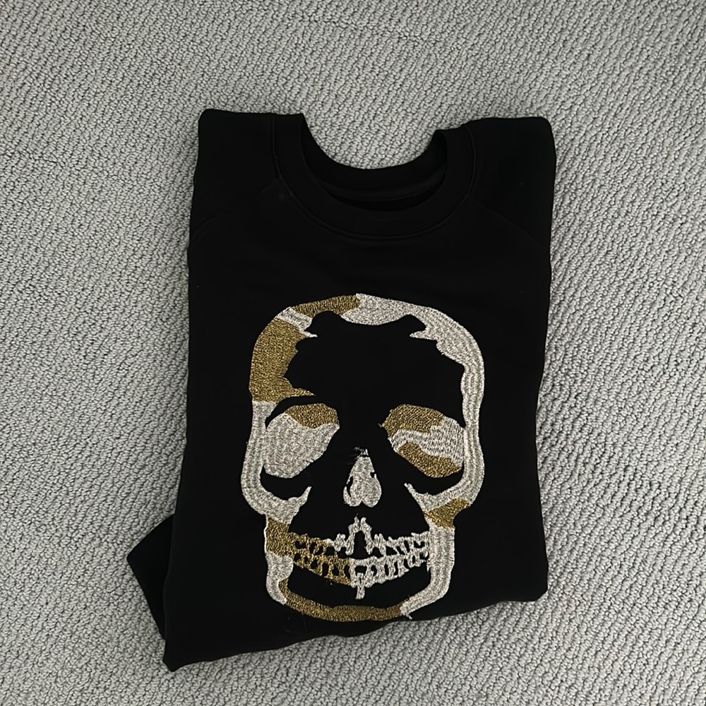 Zadig & Voltaire Embroidered Skull Sweatshirt